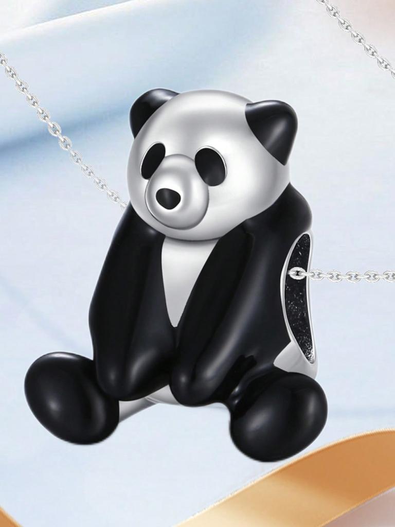 Charms Plata Cute Leopard Little Fox Panda Beads Copper Plated Fit Copperoriginal Bracelet For Jewelry Making Diy Charm