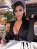 Long Sleeve Fur V-neck Wrapped Bandage Sexy Crop Tops Autumn Winter Women Streetwear Club Party Outfits T-shirts