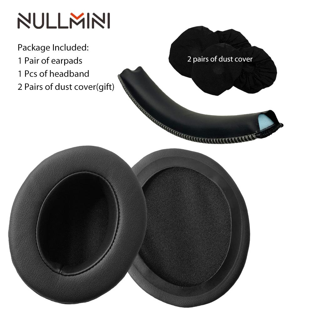 NullMini Replacement Earpads for HyperX Cloud Revolver Revolver S Headphones Headband Earmuff Sleeve Headset