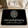 S-Snows COOL Peak Room Mats Retro Multiple Choice Living Room Kitchen Rug Non-Slip Welcome Rug