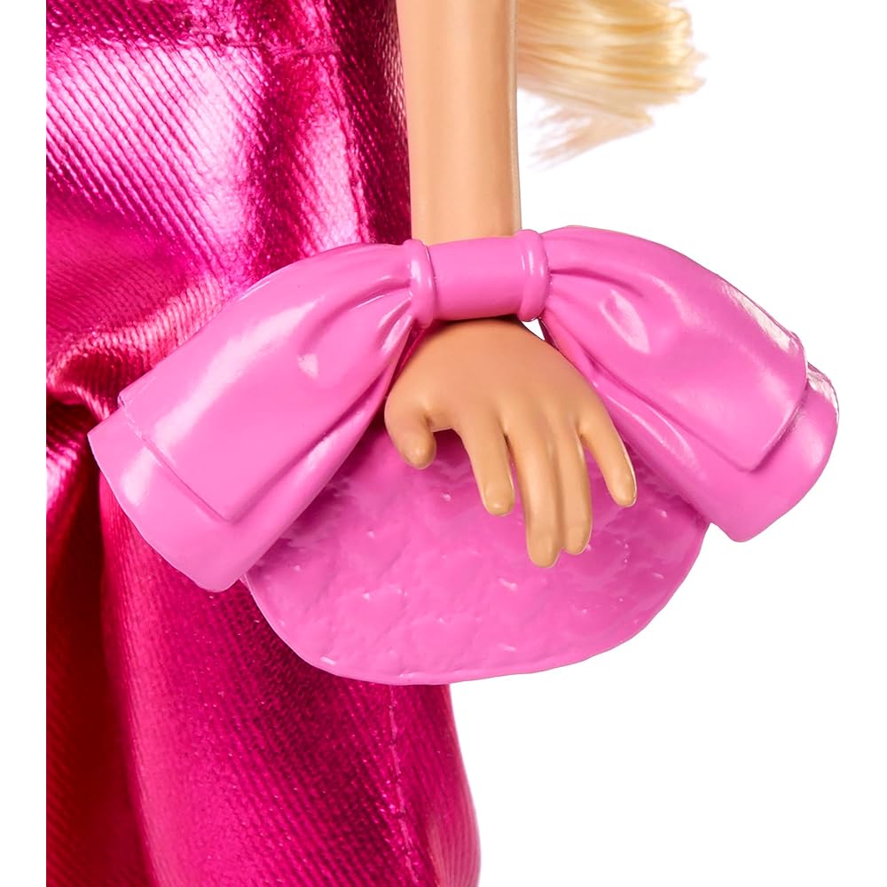 Barbie Deluxe Style Pink Doll Outfit Set with Pants for Role Play Ages 4 and Up