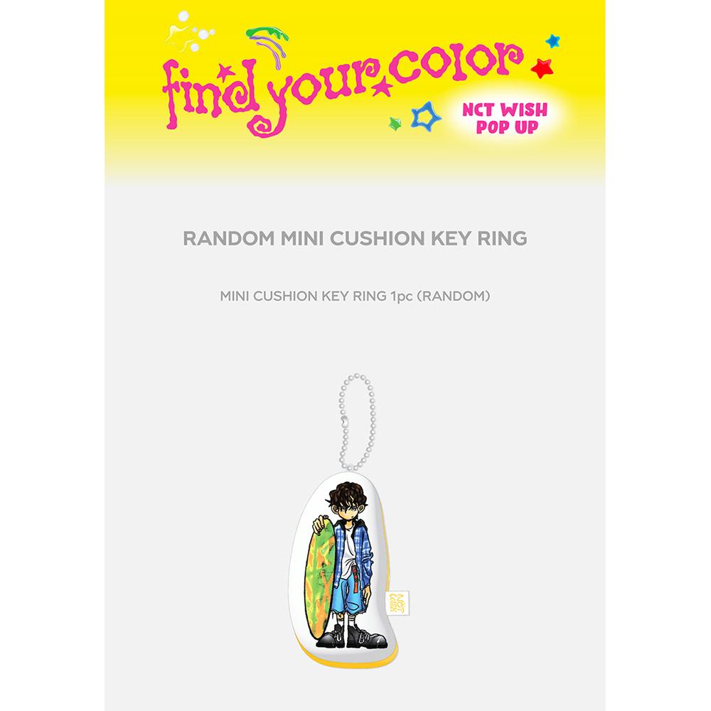 [Pre-order] NCT WISH - Random Mini Cushion Keyring