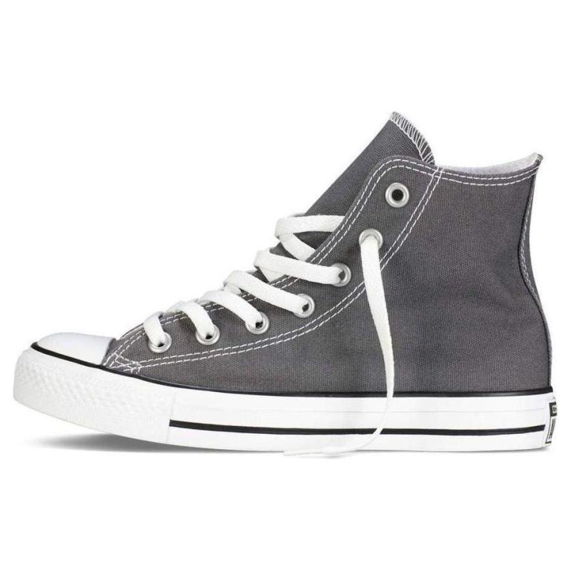 

Converse Chuck Taylor All Star Trendy High-Top Canvas Shoes Unisex Grey 42