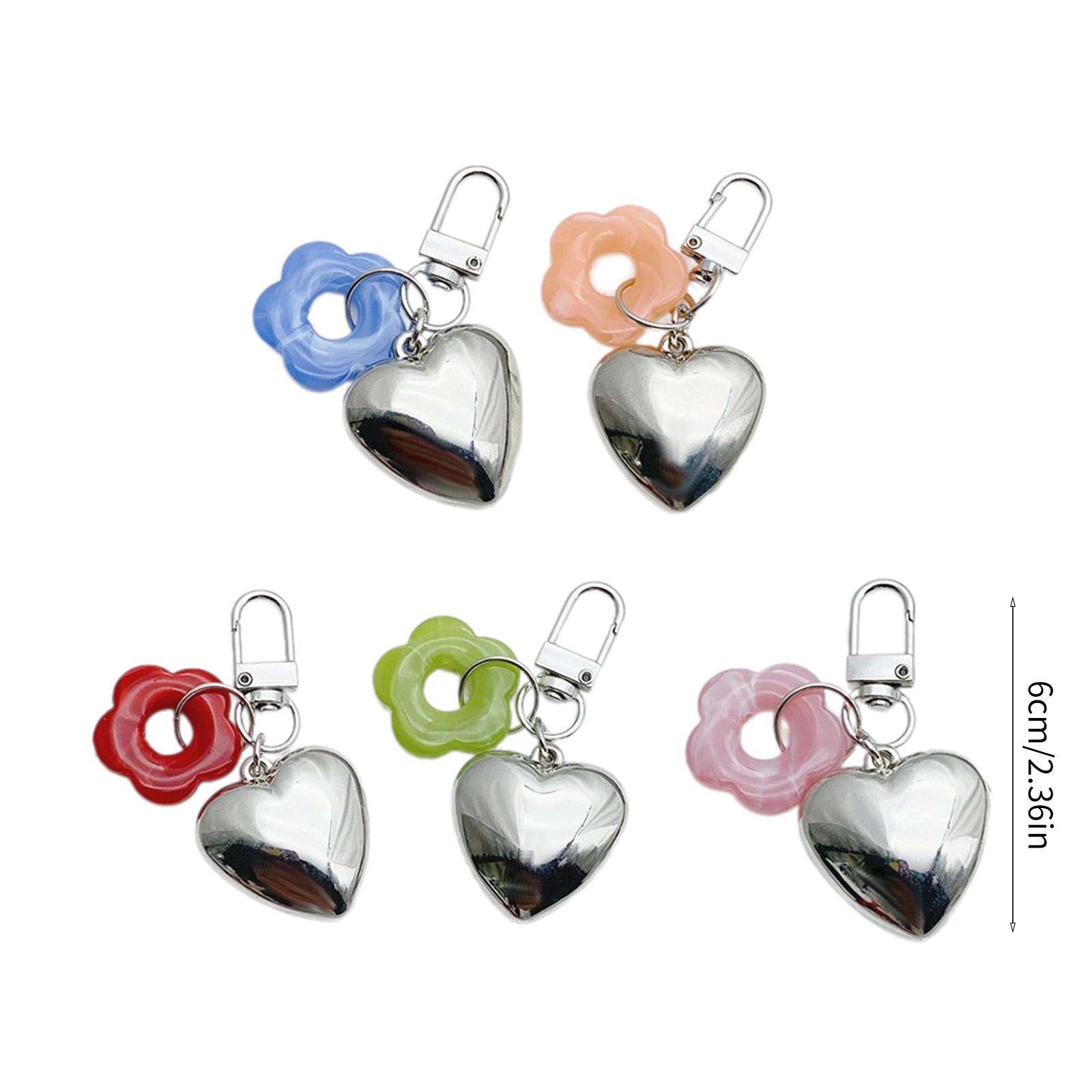 Изысканный брелок в форме сердца — фото 4