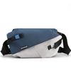 New Men's Crossbody Bag, Large Capacity Mailman Bag, Single Shoulder Men's Bag, Trendy Brand Chest Bag, Cycling Functional Bag