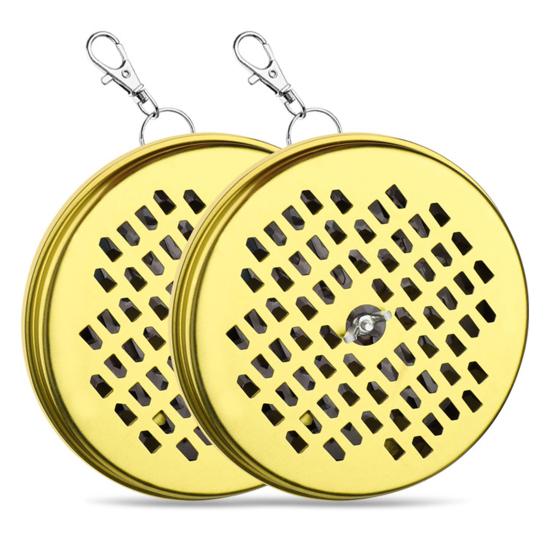 1/2/3Pcs Mosquito Coil Holders with Lid Hollow Design Heat-Resistant Outdoor Camping Fishing Mosquito Coil Incense Burner Case