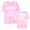 Summer Graham 44 22 Design Tshirts Off Campus TV Series Tshirt Cotton Comfortable Female Tees Loose Fashion Oneck Unisex Tees