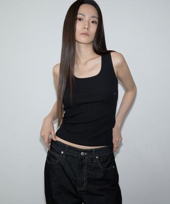 Inegi Day Rib Tank Top (Black)