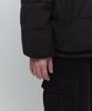 Musinsa Standard Daily Puffer Collarless Padded Jacket [Black]