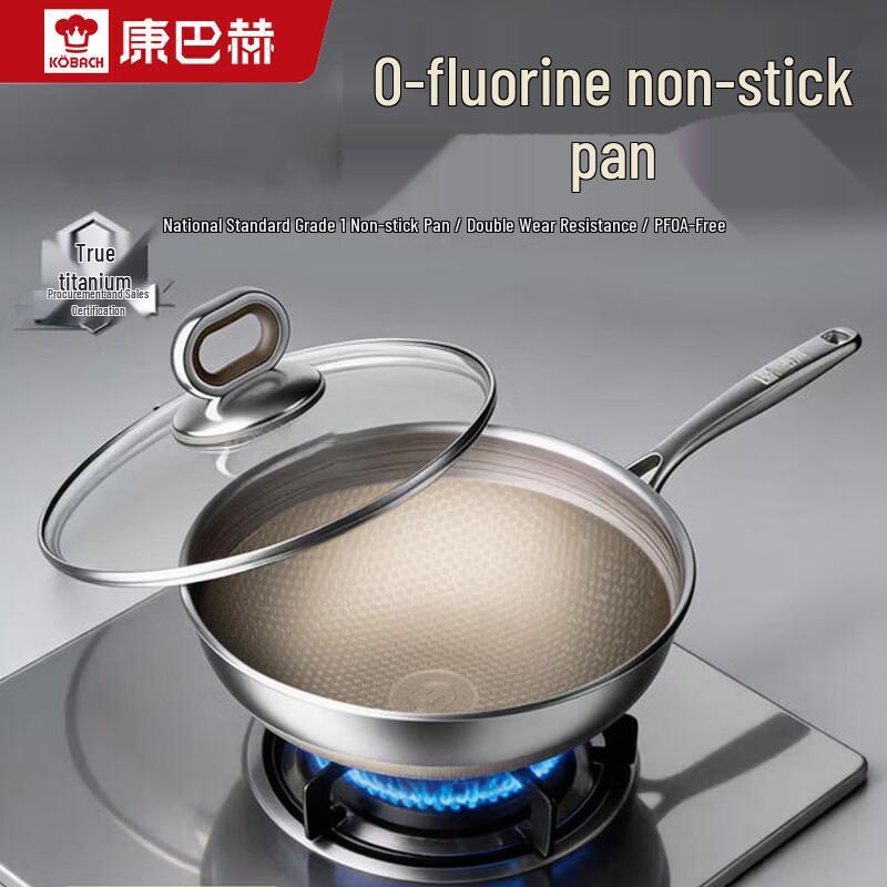 KOBACH 7th Gen Titanium Non-stick Wok