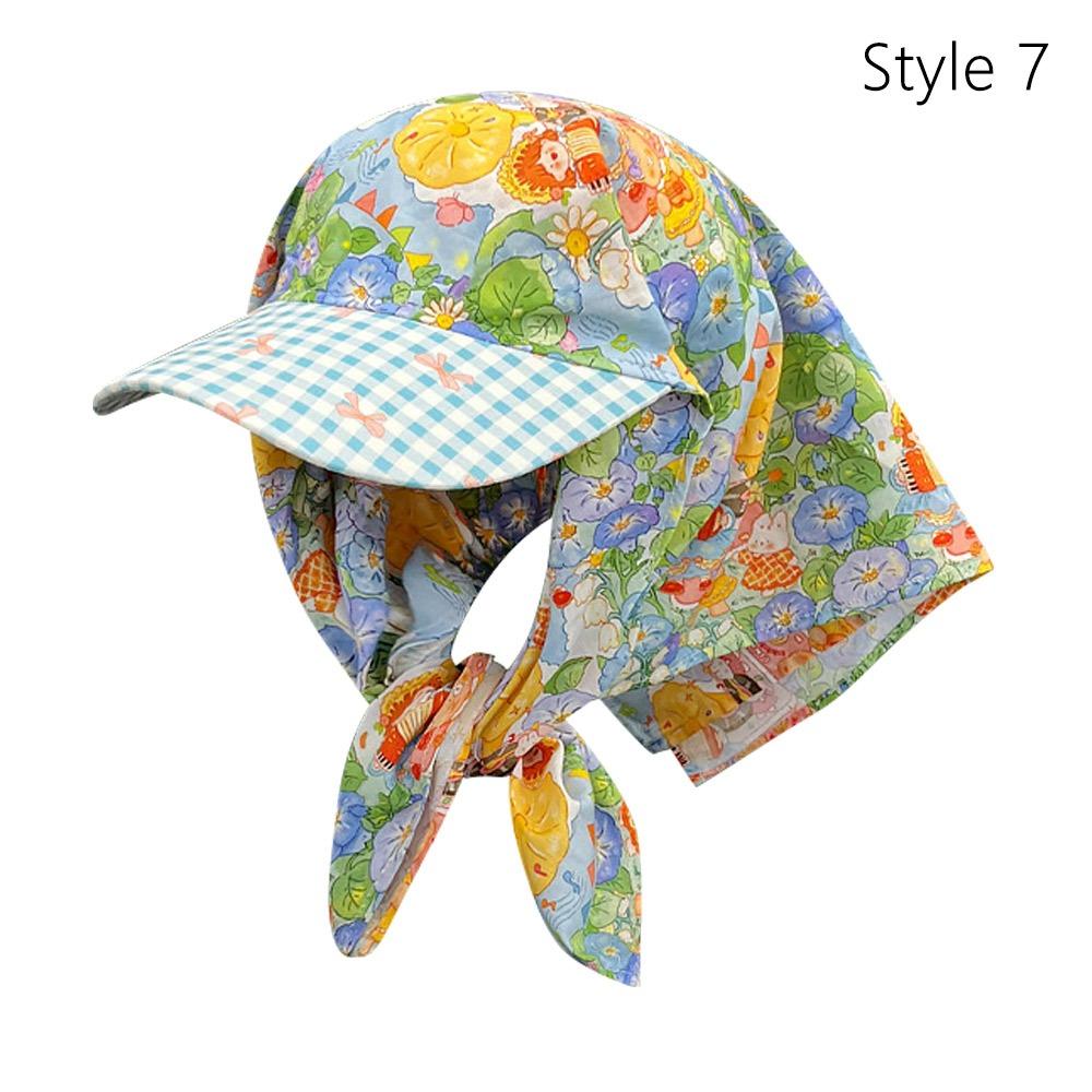 Sweet Loli Headscarf Hat French Retro Peaked Cap Versatile Baseball Cap Outdoor Seaside Vacation