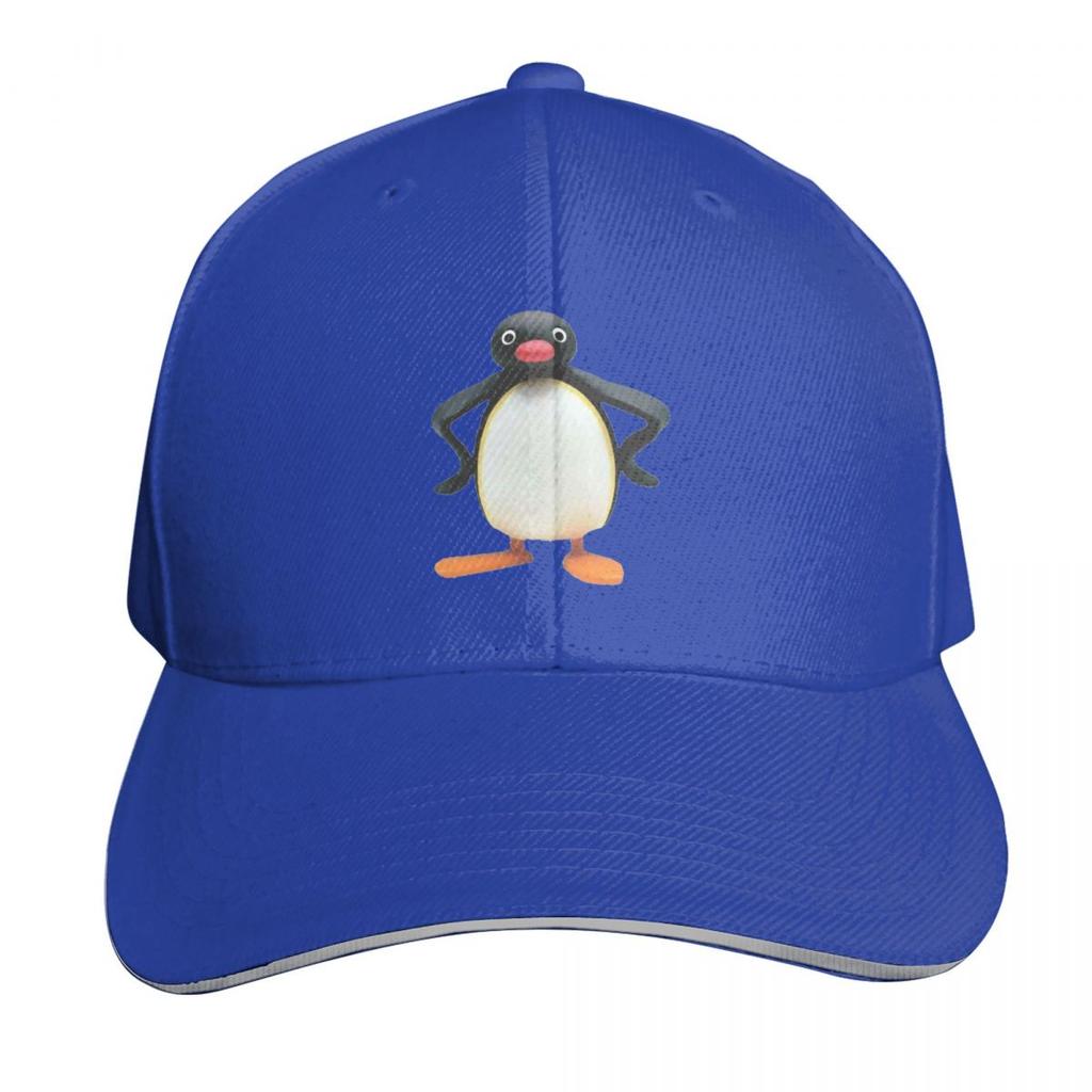 Pingu Noot Noot Logo Angery Pingu Cap Fashion Casual Baseball Caps Adjustable Hat Hip Hop Summer Unisex Baseball Hats