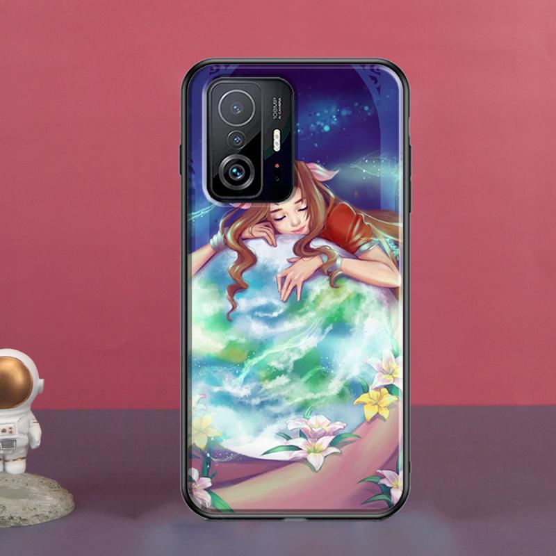 Aerith Gainsborough Final Fantasy For POCO X5 X3 F5 Pro X4 F4 GT M5s C40 F3 Case For Xiaomi 13 Lite 12 11T 12T Pro 12X Cover