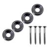 4Pcs Guitar Body Neck Fixed Mounting Screw Ferrules Guitar Neck Mounting Screws Neck Joint Bushings Ferrules & Bolts