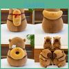 New Cute Capybara Plush Backpack Soft Toy For Kids Perfect Birthday Gift Or Decor