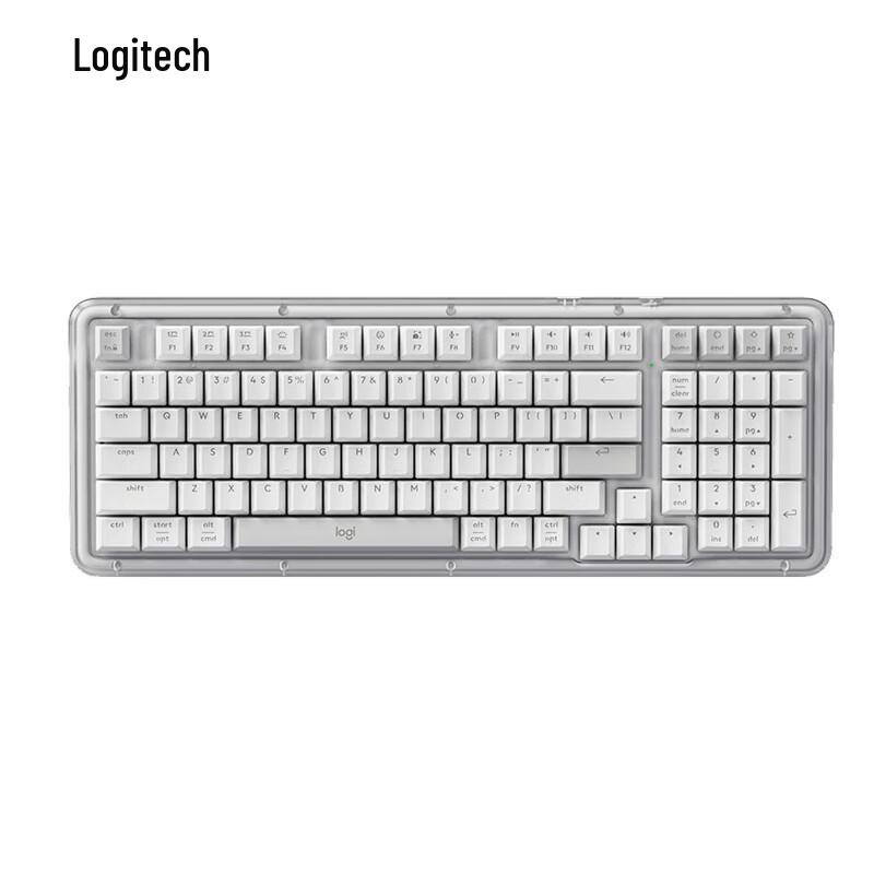Logitech K75M & K98M Wireless Mechanical Keyboards & Combos (White)