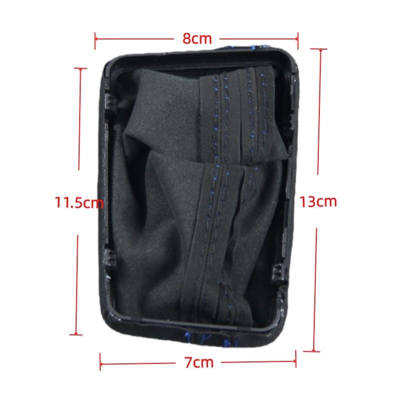 Left Driver Side Leather Gear Shift Knob Lever Shifter Case Gear Shift Collar For Volkswagen VW Golf 7 MK7 7.5 DSG