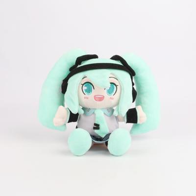 Hatsune Miku Plyš Hatsune Miku Plyšová Hračka Figurka Animace Hra Periferní Panenka