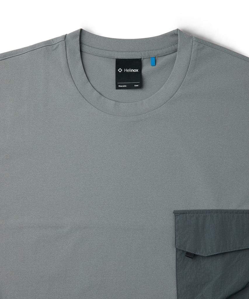 Hellinogseuweeo Multi-Pocket Short-Sleeve T-Shirt_Gray