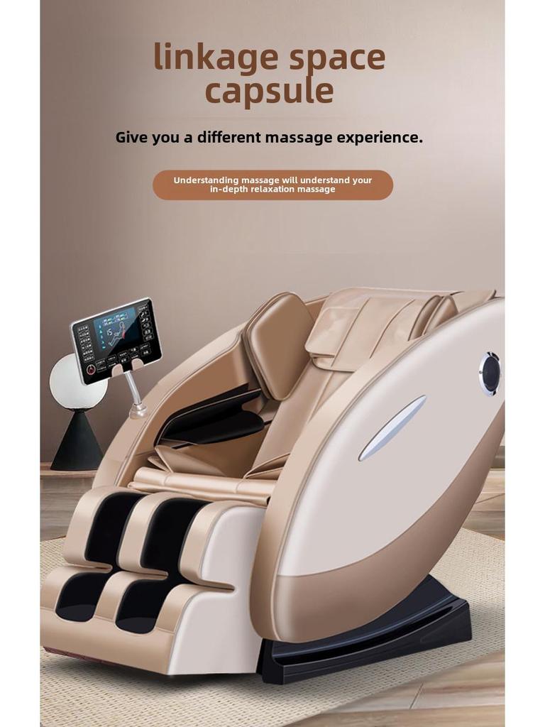 Luxury Electric Massage Chair for Musicians - Fully Automatic, Multifunctional, Full-Body Relaxation Sofa