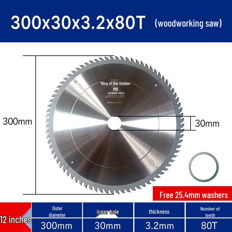10-Inch Wood and Marble Diamond Saw Blade for Circular Saws