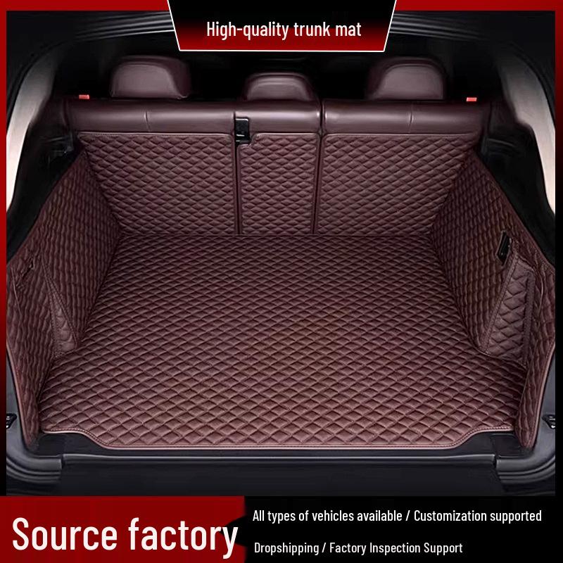 Fits 26 Fangcheng Bao 3/5/7 models and 23-26 Fangcheng Bao 8 models, fully enclosed trunk mat.