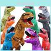 Fantástico Fato Inflável de Dinossauro T-rex para Crianças para a Diversão Suprema de Halloween