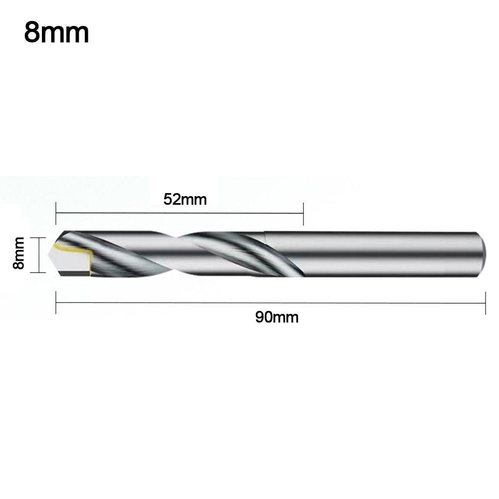 Hard Carbide Drill Bits Cemented Carbide 3.0-12mm Metalworking Bit Twist Drill Bit Metal