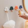 Hakenkleber Starkes Lager Nicht stanzender Haken Badezimmer Wand Handtuch Kleidung Wand Keine Spur Paste