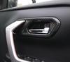 Yearnify Interior Door Handle Cover Panel Knob Frame Cover Door Window Button Panel Set for Toyota Raize 2019 Fiber + (200 Series, onwards) (Carbon