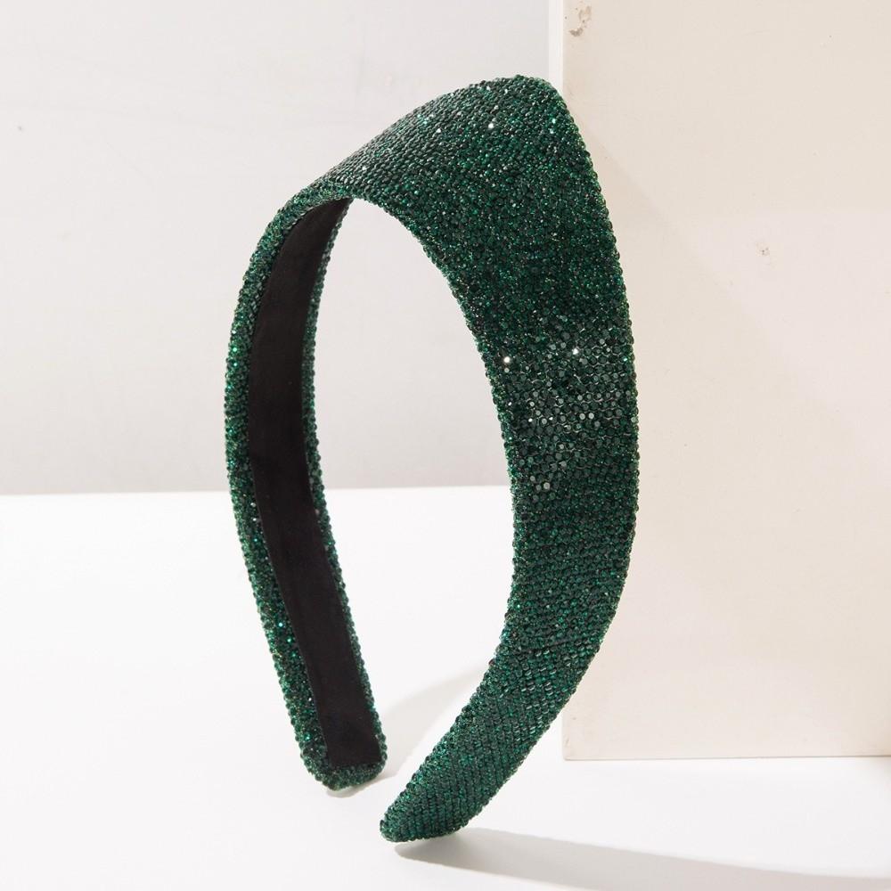 Ultra Glitzernde Diamantkrone Stirnband Retro Barock Glitzernder Haarreifen Für Frauen