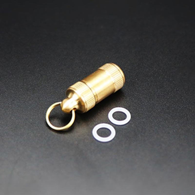 Portable Mini for Pill Organizer for Case Container Pocket for Pill Box Waterproof Medicine Bottle Keychain Sealed & Moi