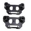 2PCS LED Light Bar Hood Mounting Bracket A Pillar Fog Light Pod Bracket Replacement for Jeep Wrangler JL JLU 4xe JT