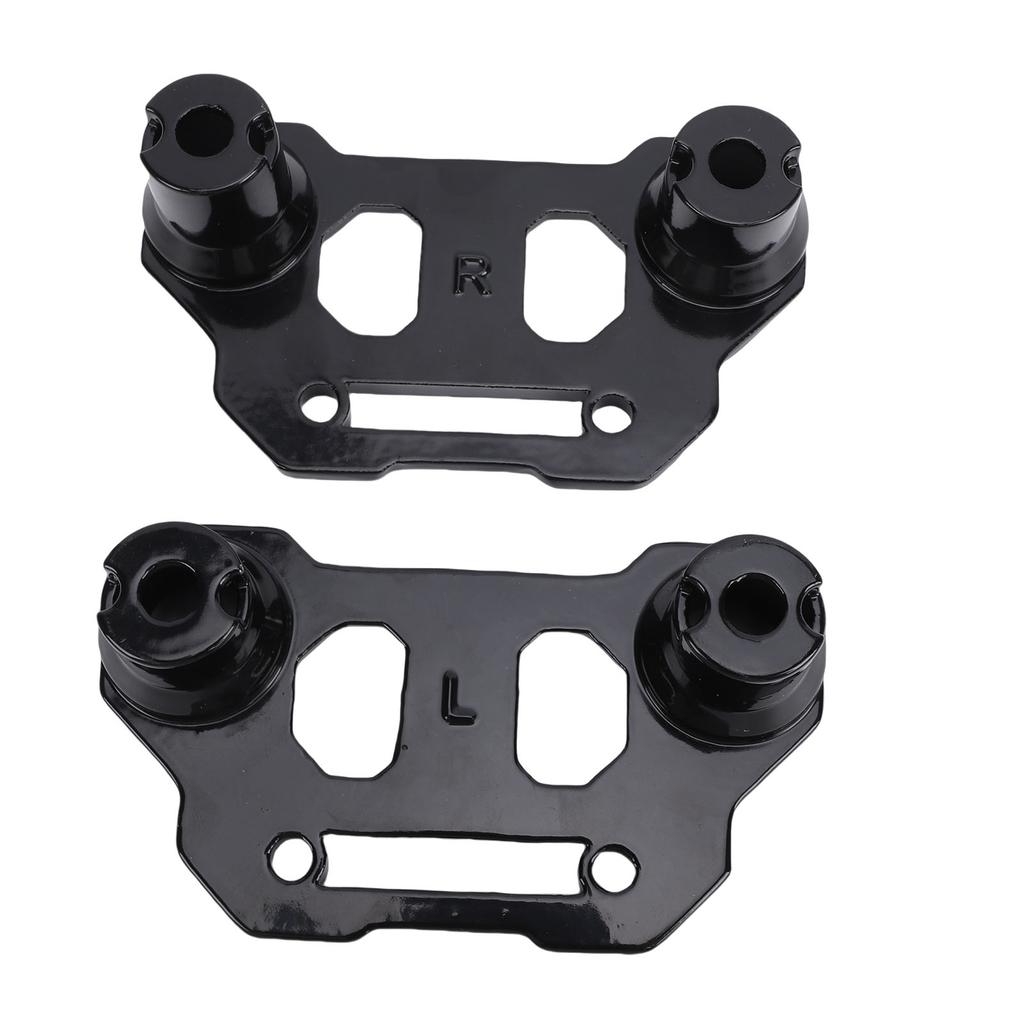 2PCS LED Light Bar Hood Mounting Bracket A Pillar Fog Light Pod Bracket Replacement for Jeep Wrangler JL JLU 4xe JT