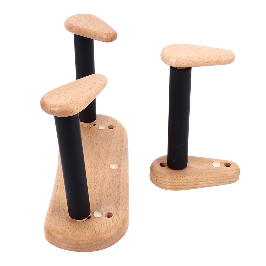 Holz E-Gitarren Wandhalterung Horizontal Universal Platzsparend Geteilt Bass Akustikgitarre