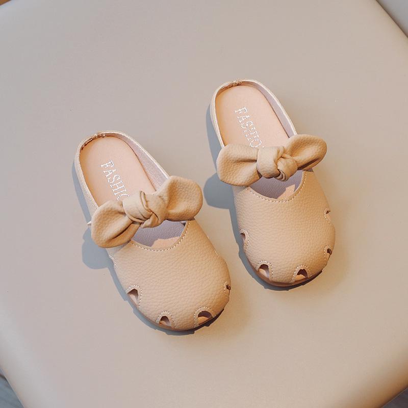 2023 Summer Bow Princess Slippers for Girls - Non-Slip Indoor & Outdoor