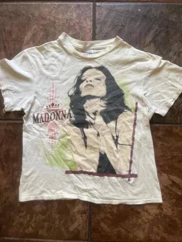 Madonna 90S Retro Vintage Style Short Sleeve Unisex White AHN01284 Unisex T-Shirt