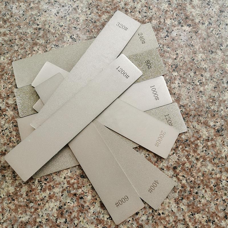 Large Size Diamond Stone No Base Bar Used Knife Sharpener Diamond Whetstone Grinding Stone Sharpening Stone Bars Kitchen Tool