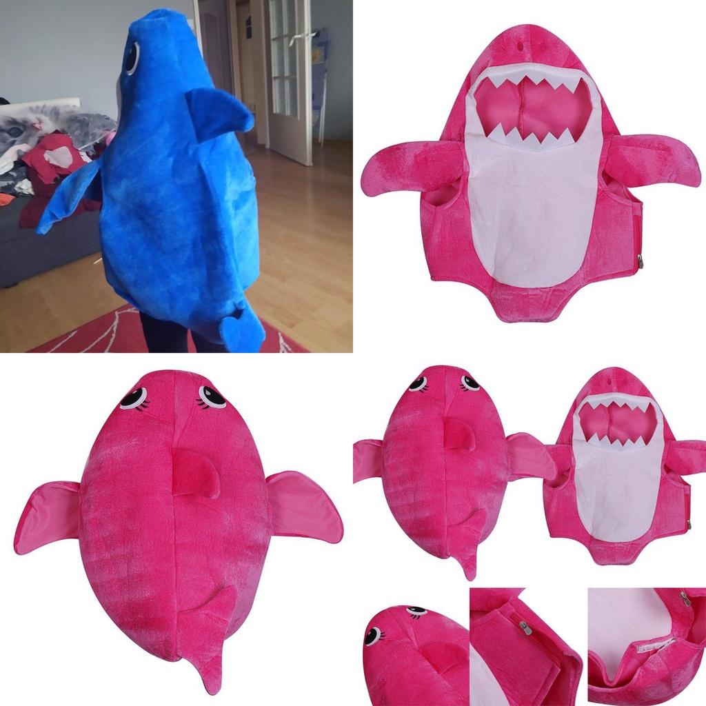 Shark Baby Cartoon Toddlers Kids Halloween Costume Fancy Dress Gifts Outfit