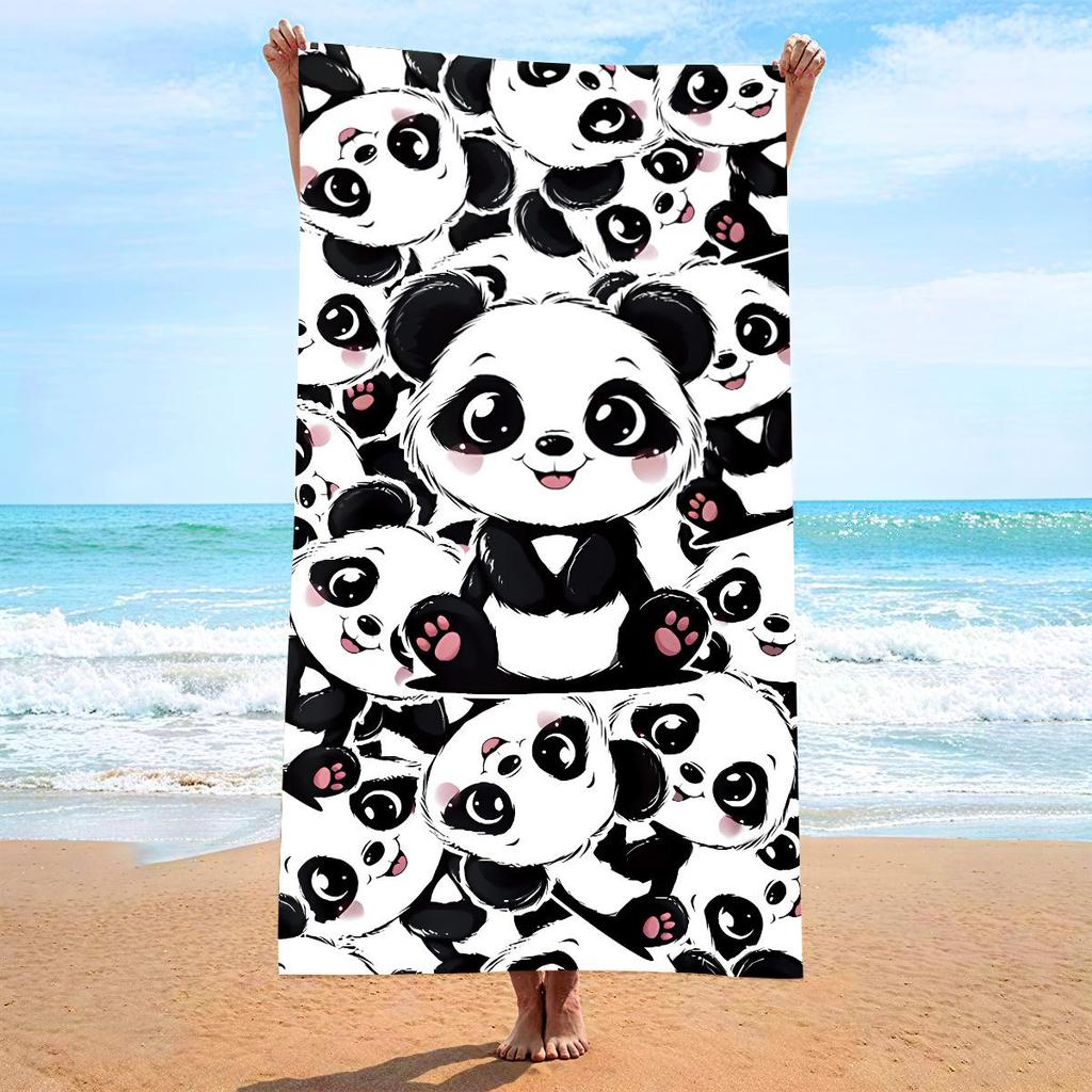 70x140 Microfiber Custom Printed Beach Towel - Absorbent & In Stock