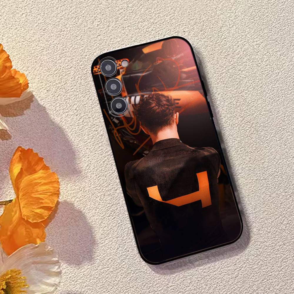 Racer Lando N-Norris Phone Case Silicone Soft For Samsung Galaxy A73,A72,A71,A70,A53,A52,A51