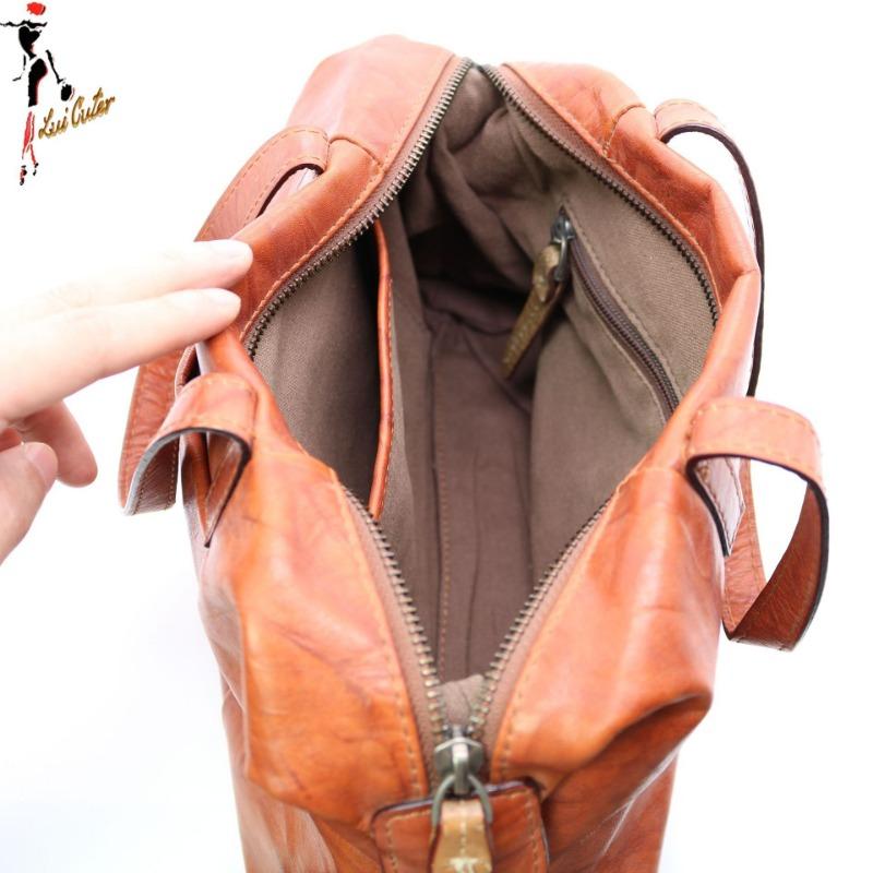 Retro Handbag Odm Plus, Cowhide Drop Pattern Handbag, Shopping Travel Handbag.