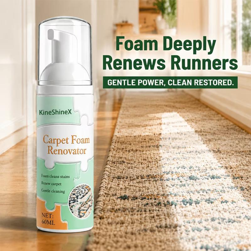 60/100ml Household Carpet Fabric Cleaning Foam Agent Cloth Dry Cleaning Stain Remover Applicable To Sofa Carpet Cleaner