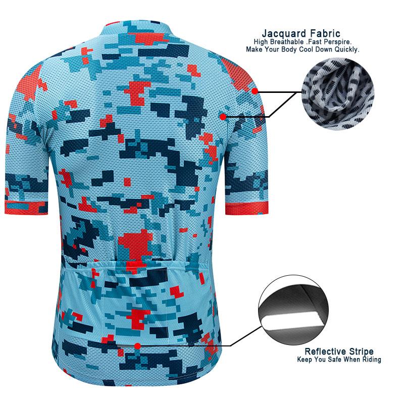 Men's Short Sleeves Cycling Jersey Set Quick Dry Road Bike Bicycle Jersey MTB Cycling Bib Shorts Suit 2026 Summer Breathable Cycling Suit Set