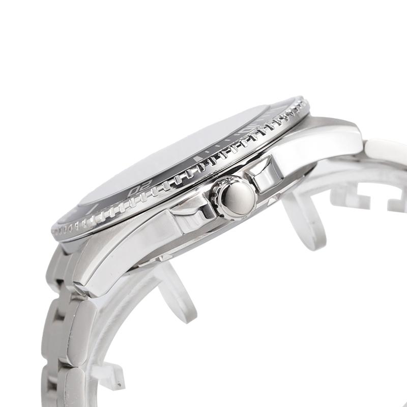 CASIO Customized watch modified series emerald bezel Quartz Steel Strap same style for men and women black dial MDV-106B-1A-YinSe-BanLian