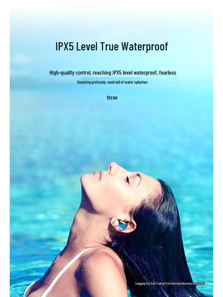 Bluetooth 5.4 Wireless Dual Mini In-Ear Earbuds for Huawei, OPPO, Apple, Vivo - Over-Ear Sports Headphones