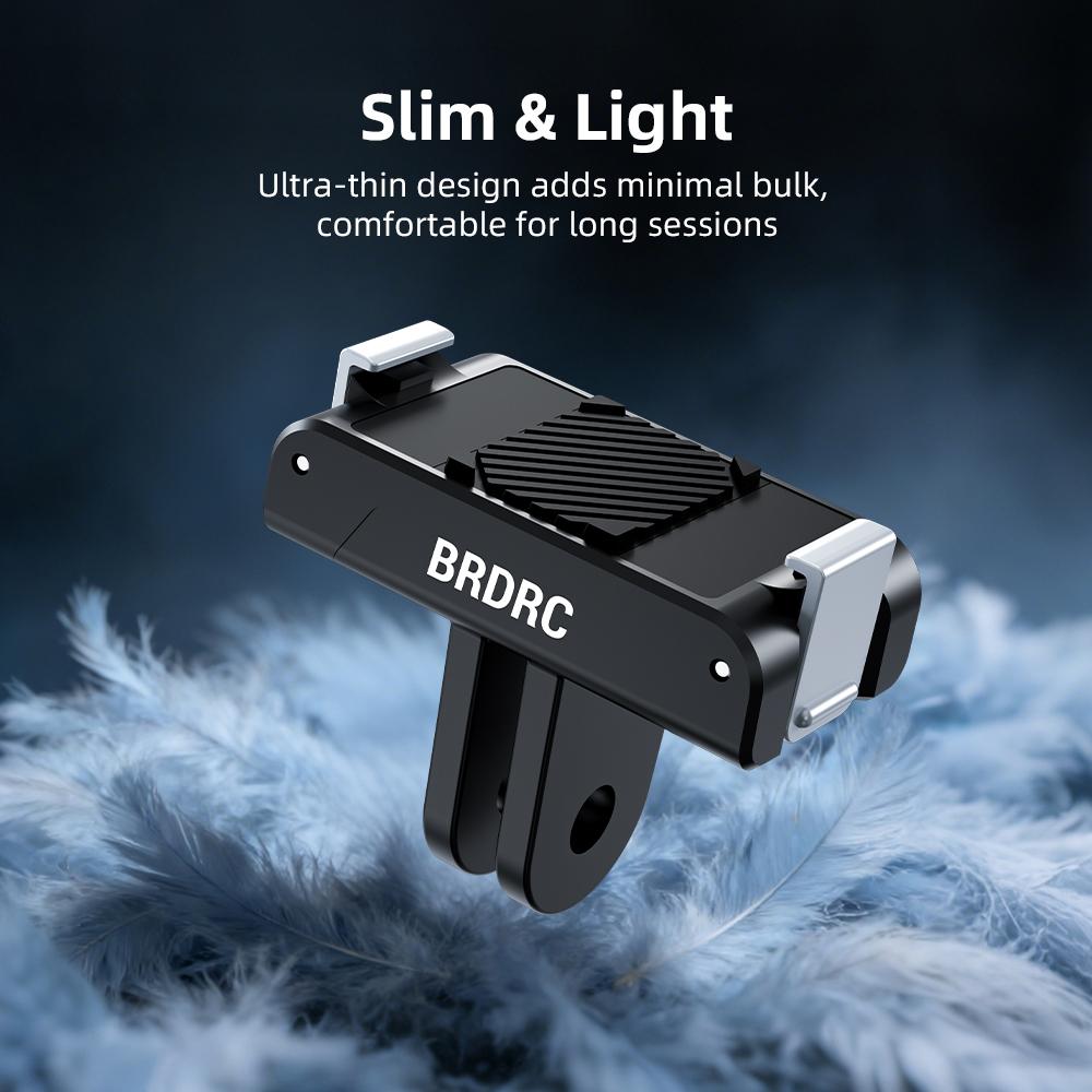 Magnetic Quick Release Mount for DJI Osmo Action 6 5 Pro 4 3 NANO OSMO 360 2-Claw Adapter Base for DJI Osmo Nano Accessories
