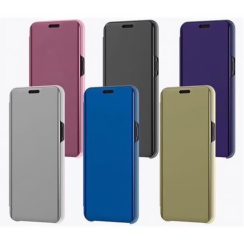 For Xiaomi Poco X7 5G Case Clear Mirror Hard PC Leather Back Cover for PocoX7 Poko Pocco Little X7 X 7 Full Protector Flip Funda