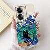 For OPPO Reno11 F 5G Case Reno 11F CPH2603 2024 Elegant Printing Camera Protective Shockproof Soft Silicone Phone Cases