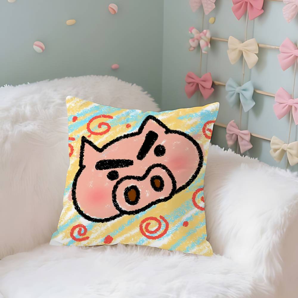 

Чехол BBuriburizaemons Плюшевая ткань Мягкая наволочка Двусторонний принт Чехол для подушки Домашние подарки 40x40CM(16x16in)